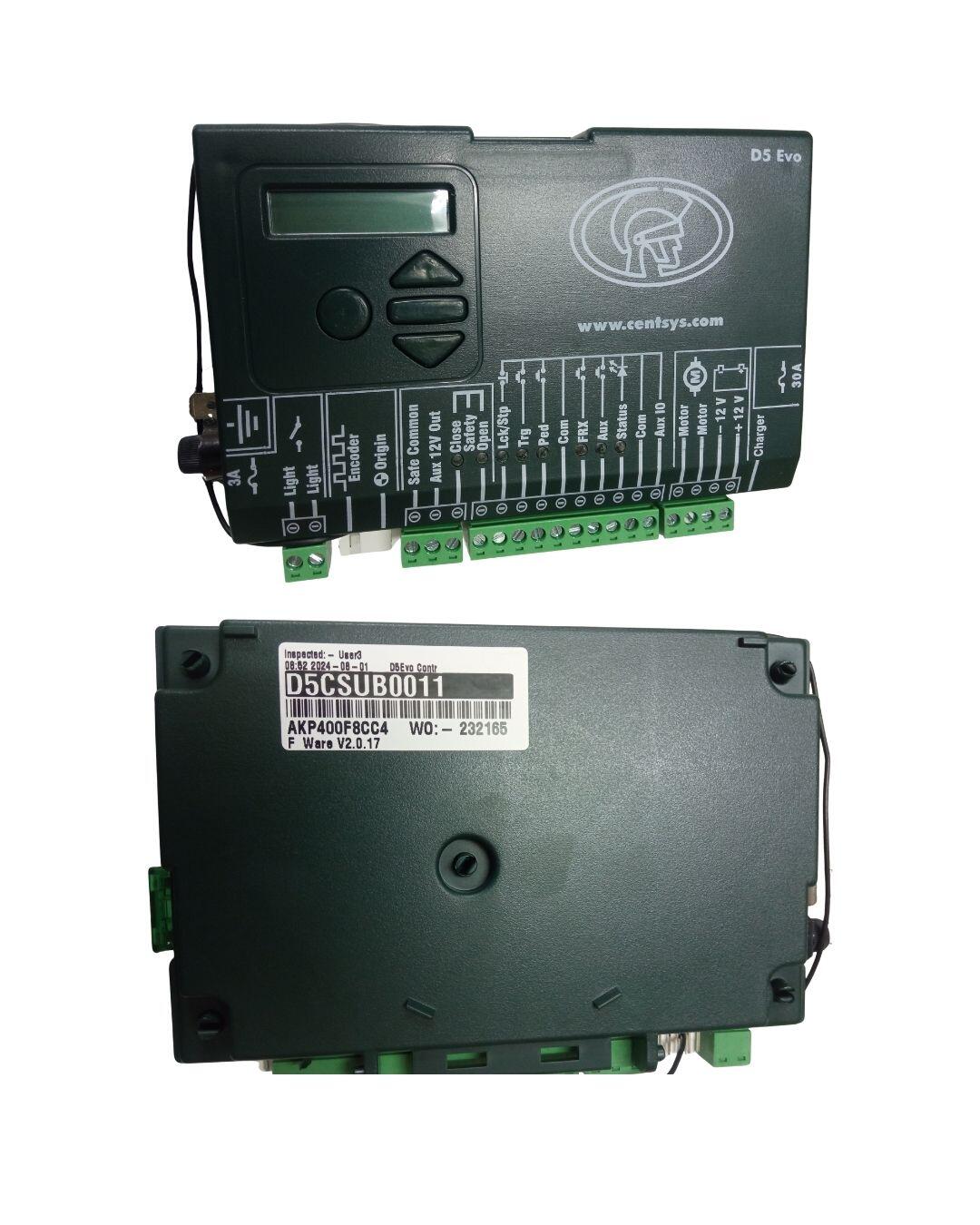 Centurion Gate Motor Circuit (D5-Evo Controller D10 / D10 Turbo Controller A10 Controller (For large 3-phase industrial motors) D2 Turbo Controller)
