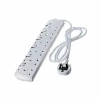 6-Way-Extension-Cable- White