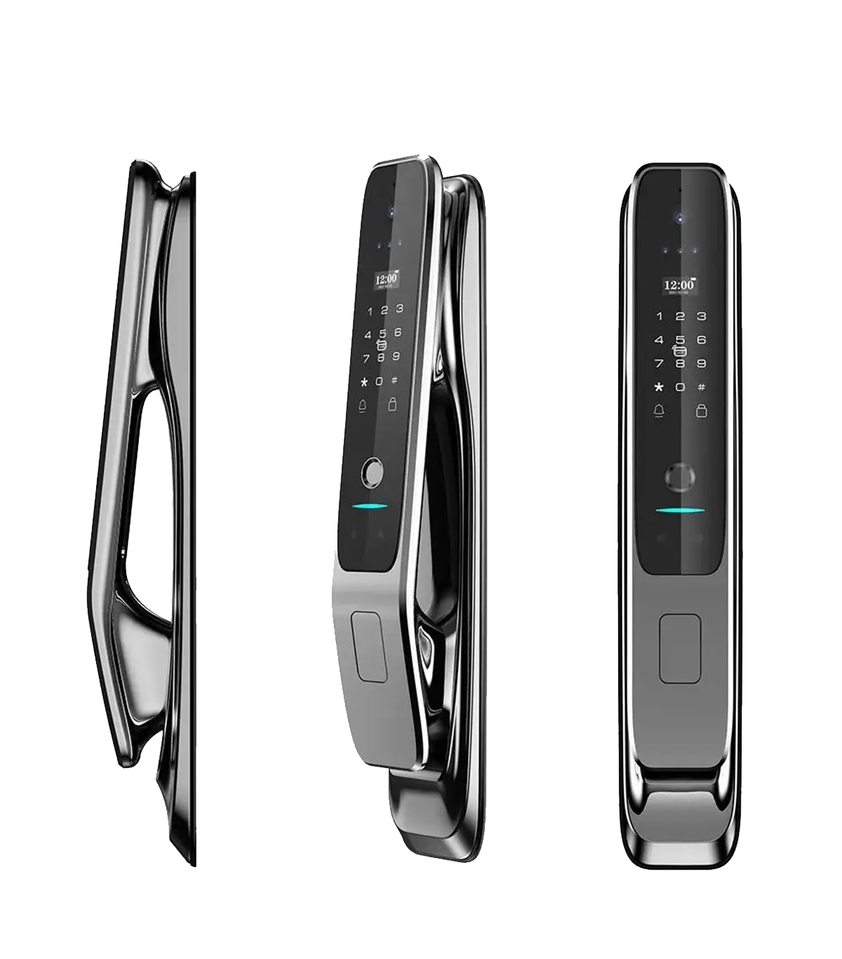 Smart Fully Automatic Door Lock with 3D Face Recognition and Camera